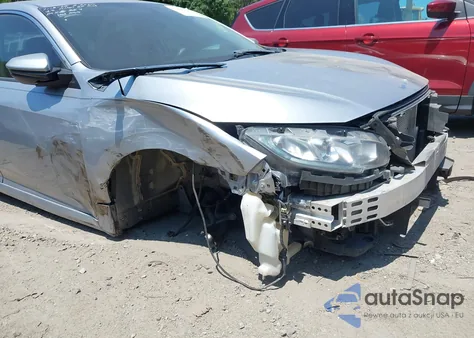 2017 Honda Civic Lx из США, поврежденный, VIN 19XFC2F56HE062506